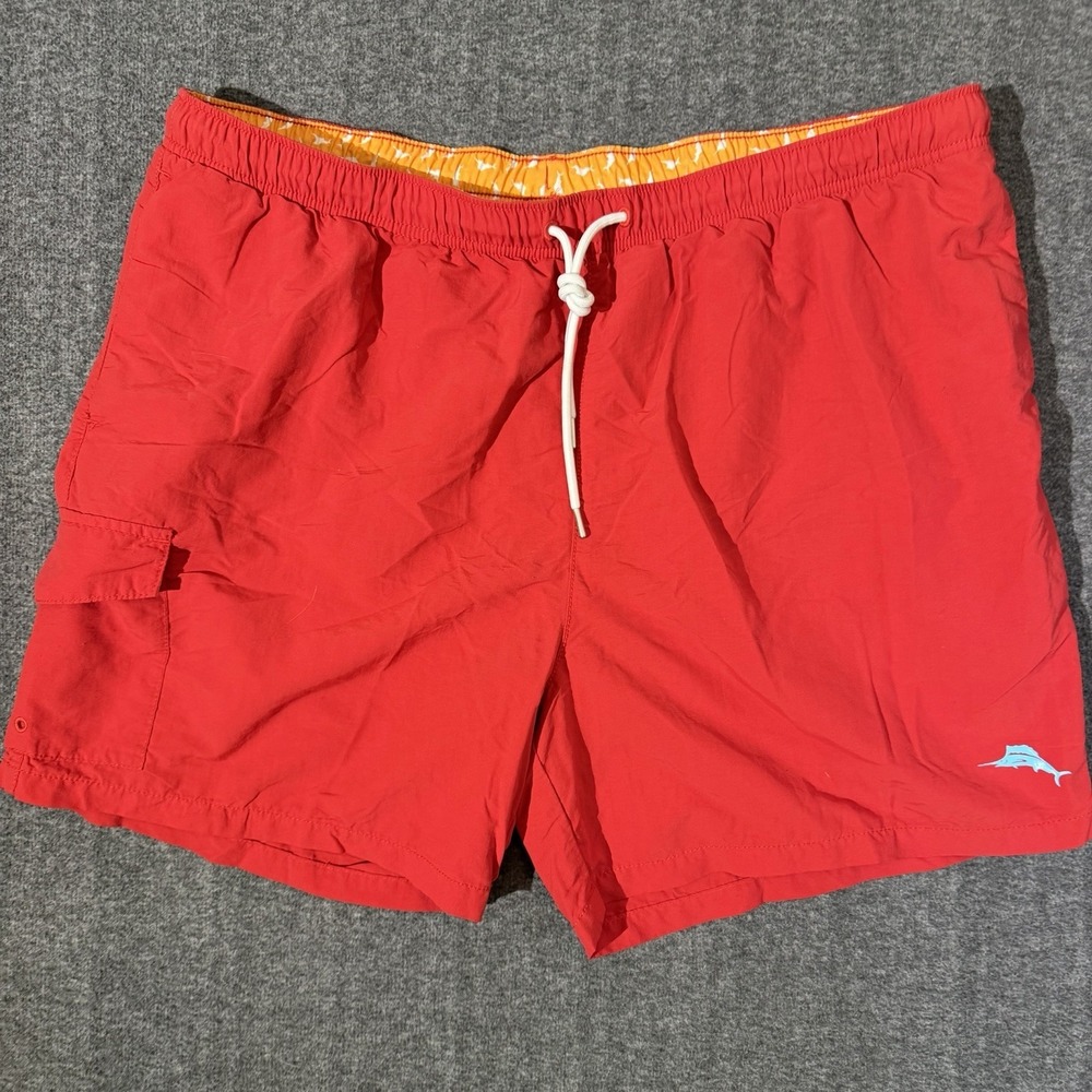 Tommy Bahama Naples Coast SWIM Shorts/TRUNKS - Red Size XXL